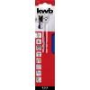 kwb 209610 HSS spirálový vrták, 1 mm, délka 34 mm, DIN 338, válcová stopka, 2 ks