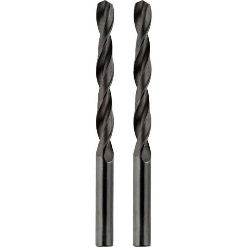 kwb 209610 HSS spirálový vrták, 1 mm, délka 34 mm, DIN 338, válcová stopka, 2 ks