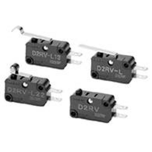 Omron D2RV-E mikrospínač 100 V/DC 0.25 A 1x vyp/(zap) 1 ks Bag