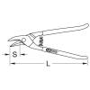 KS Tools 118.0147 Děrované nůžky, pravořezné