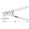 KS Tools 118.0146 Ideální nůžky, levořezné
