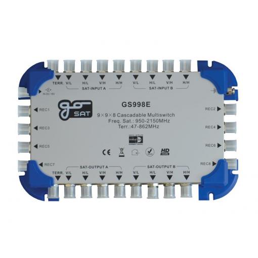 Satelitní multipřepínač GoSAT GS998E