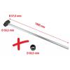 KS Tools 9111720 Sada přídržných klíčů pro tlumiče vibrací pro BMW, 5 ks