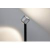 Paulmann Aldan 79717 LED stojací lampa LED 17 W hliník (kartáčovaný), černá