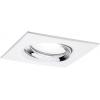 Paulmann Nova Plus vestavné svítidlo do koupelny LED GU10 6 W IP65 bílá (matná), chrom