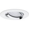 Paulmann Nova Plus vestavné svítidlo do koupelny LED GU10 6 W IP65 bílá (matná), chrom