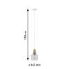 Paulmann Neordic Ylvie 79745 závěsné světlo LED E27 20 W dřevo, čirá