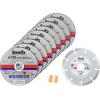 kwb 712032 sada řezných kotoučů 125 mm 10 ks