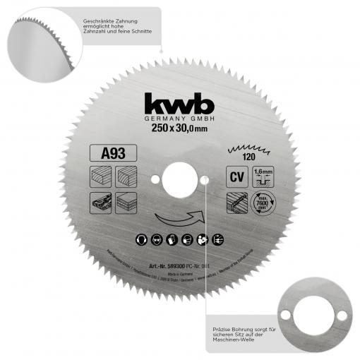 kwb 584511 pilový kotouč 160 x 20 mm 1 ks