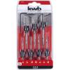 kwb 513190 sada frézovacích vrtáků do dřeva 8dílná 3 mm, 3.5 mm, 4 mm, 4.5 mm, 5 mm, 5.5 mm, 6 mm 8 ks