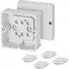 Hensel 6000037 rozbočovací krabice (d x š x v) 88 x 88 x 50 mm šedá IP54 1 ks