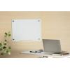 SpeaKa Professional magnetická skleněná tabule SP-BWM-200 (š x v) 600 mm x 450 mm bílá hladký vč. odkládací misky