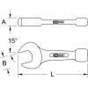 KS Tools 9637632 963.7632 plochý klíč/otvírák lahví Délka klíče (cm) (jen pro nadpis) 36 mm