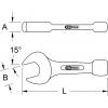 KS Tools 9637646 963.7646 plochý klíč/otvírák lahví Délka klíče (cm) (jen pro nadpis) 65 mm