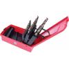 KS Tools 3303623 HSS-G-Co 5 sada spirálových vrtáku do kovu, 1 mm, 1.5 mm, 2 mm, 2.5 mm, 3 mm, 3.5 mm, 4 mm, 4.5 mm, 5 mm, 5.5 mm, 6 mm, 6.5 mm, 7 mm, 7.5 mm,