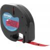 DYMO LT páska do štítkovače plast Barva pásky: červená Mars Barva písma: černá 12 mm 4 m S0721630
