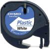 DYMO 91221 páska do štítkovače plast Barva pásky: perlově bílá Barva písma: černá 12 mm 4 m S0721660