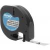 DYMO LT Barva pásky: stříbrná (metalíza) Barva písma: černá 12 mm 4 m S0721730