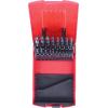 KS Tools 3301620 HSS-R sada spirálových vrtáku do kovu, 1 mm, 1.5 mm, 2 mm, 2.5 mm, 3 mm, 3.5 mm, 4 mm, 4.5 mm, 5 mm, 5.5 mm, 6 mm, 6.5 mm, 7 mm, 7.5 mm, 8 mm,