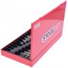 KS Tools 3302650 HSS-G sada spirálových vrtáku do kovu, 1 mm, 1.5 mm, 2 mm, 2.5 mm, 3 mm, 3.5 mm, 4 mm, 4.5 mm, 5 mm, 5.5 mm, 6 mm, 6.5 mm, 7 mm, 7.5 mm, 8 mm,