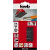 kwb 856012 sada brusných sítí Zrnitost 120 (d x š) 185 mm x 93 mm 5 ks