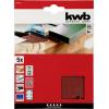 kwb 818012 brusný papír Zrnitost 120 (d x š) 100 mm x 115 mm 5 ks
