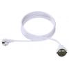 Bachmann 341.286 napájecí kabel bílá 5.00 m H05VV-F 3G 1,5 mm²