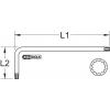 KS Tools 151.4511 klíč 4 mm