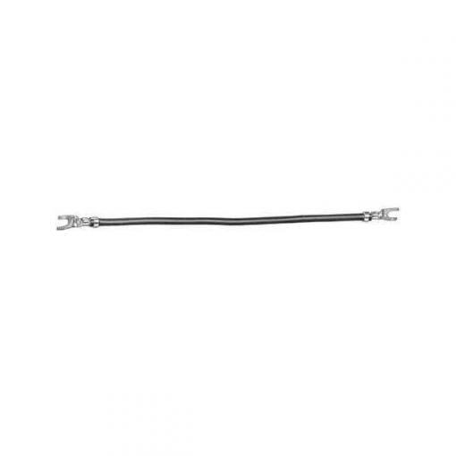 ABB GHV0361425R0033 Spojovací můstek SZ-DB232N, černý, 1pH.,260mm,10qmm, 2boká vidlice. kabelový most 1 ks