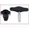 KS Tools 1501030 Sada 3/8 speciálních profilů pro plastové šrouby a výpustné oleje, 6 ks