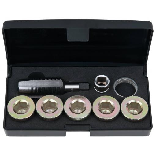 KS Tools 1504950 Sada šroubů se závitem a olejovými šrouby, 12 ks M24 x 1,5