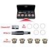KS Tools 1504935 Sada šroubů se závitem a olejovým výpustným závitem, 12 ks, M18 x 1,5