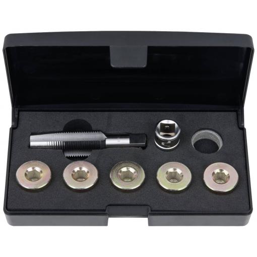 KS Tools 1504935 Sada šroubů se závitem a olejovým výpustným závitem, 12 ks, M18 x 1,5