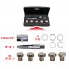 KS Tools 1504915 Sada šroubů k úniku oleje se závitem, 12 ks, M12 x 1,5