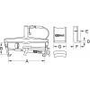 KS Tools 6400210 Stahovák Upínací rozsah 640 mm Počet háčků 2