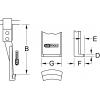 KS Tools 6151011 Stahovací hák