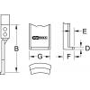KS Tools 6150908 Stahovací hák