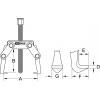 KS Tools 6203101 Stahovák pólů baterie Upínací rozsah 10 - 60 mm Počet háčků 2