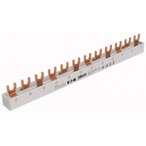 Eaton EP-501069 EVGK vidlicová Zeužení, 3 3fázové, L1 - L2 - L3 Phase busbar šedá 63 A 1 ks