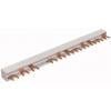 Eaton EP-501070 EVGK VIDLICOVÁ ZEUŽENÍ, 3 3FÁZOVÉ, L1 - L2 - L3 - X + L1 - L2 - L3 Phase busbar šedá 63 A 1 ks