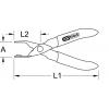 KS Tools 1151091 kleště pro montáž potrubí palivového filtru 1 ks