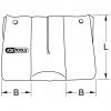 KS Tools 1174205 Izolační krytky PVC 1 ks