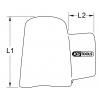 KS Tools 1171798 Zakrývací ochranná plachta PVC 1 ks