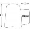 KS Tools 1171798 Zakrývací ochranná plachta PVC 1 ks