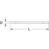 KS Tools 963.8408 9638408 Otočný čep 10 mm, 11 mm 150 mm 1 ks