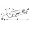 KS Tools 1151076 kleště samosvorné