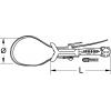 KS Tools 114.0160 1140160 řemenové kleště na trubky