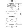KS Tools 918.4351 9184351 bitový adaptér Pohon (šroubovák) 1/2 38 mm 1 ks