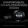 Logitech Gaming G Pro X Headset uzavřená (Over Ear) kabelová 7.1 Surround černá Redukce šumu mikrofonu, Potlačení hluku regulace hlasitosti, Vypnutí zvuku