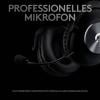 Logitech Gaming G Pro X Headset uzavřená (Over Ear) kabelová 7.1 Surround černá Redukce šumu mikrofonu, Potlačení hluku regulace hlasitosti, Vypnutí zvuku